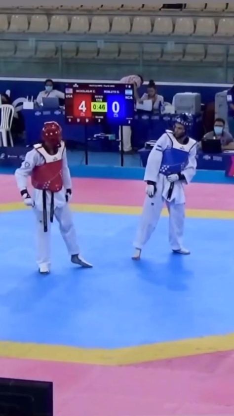 Taekwondo Workout, Taekwondo Video, Karate Video, Tkd Taekwondo, Judo Karate, Taekwondo Girl, Taekwondo Training, Self Defence Training, Basic Workout