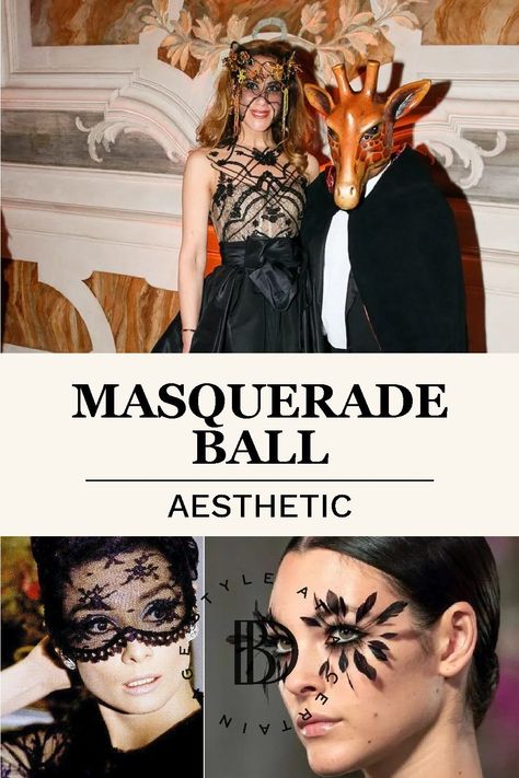 New Years Masquerade Party Outfit, Masquerade Wedding Guest Outfit, Formal Masquerade Ball Outfit Women, Masquerade Theme Party Outfit Women, Hair For Masquerade Ball, Modern Masquerade Ball Aesthetic, Mascarade Hairstyles With Mask, Diy Mascarade Mask, Simple Masquerade Outfit