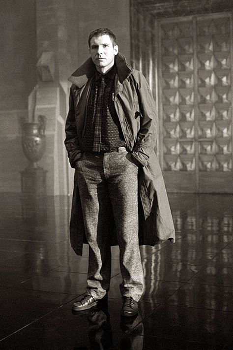 Harrison Ford in Blade Runner, 1982. Harrison Ford Blade Runner, Harison Ford, Tyrell Corporation, Rick Deckard, Daryl Hannah, Blade Runner 2049, I Love Cinema, Sci Fi Films, David Webb