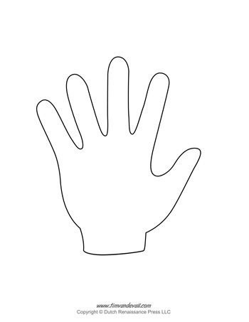 Hand Template Blank Hand Template, Printable Hands, Handprint Template, Hands Printable, Hands Images, Handprint Printable, Hand Template, Mat Man, Hand Outline