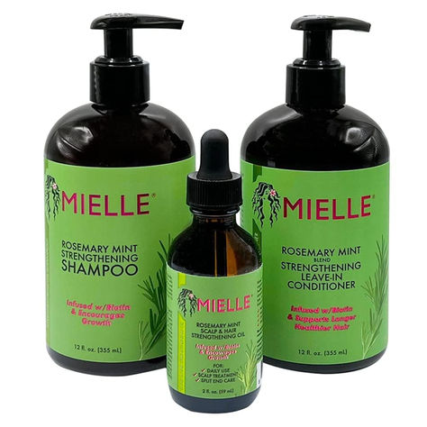 Bundle Set 3 PCS - Elevate your tresses with these Hair Products for Stronger and Healthier Hair. Unleash the beauty of vibrant, resilient strands with our nourishing formulas. Experience the transformation and embrace the journey to healthier, more radiant hair. 💆‍♀️✨ #HairWellness #HealthyHairJourney #HairRevitalization #NaturalBeauty #HairGoals #HairCare #HealthyHair #HairGoals #HairEssentials #HairRevival #NaturalHairCare #HairRoutine #ShinyHair #HairInspiration #BeautifulHair Mielle Rosemary Mint, Rosemary Mint Shampoo, Organic Hair Oil, Mielle Organics, Growth Hair, Organic Shampoo, Rosemary Mint, Healthier Hair, Brittle Hair