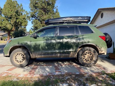 Honda Crv Modified, Honda Offroad, Overland Gear, Expo West, Honda Passport, Side Road, Off Road Tires, Honda Ridgeline, Cargo Carrier