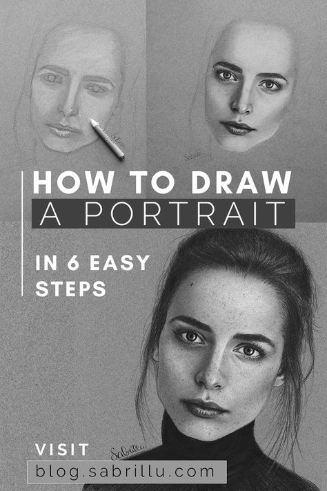 Croquis, Drawing Portraits For Beginners, Pencil Portraits Realistic, How To Draw A Portrait For Beginners, How To Portrait, Pencil Sketch Portrait Tutorial, Portrait Drawing Beginner, How To Sketch A Portrait, Realistic Portrait Drawing Tutorial