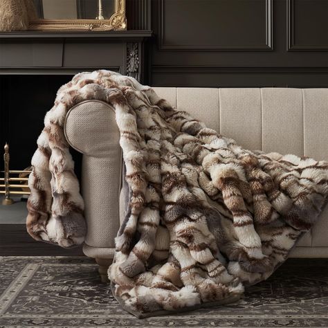 PRICES MAY VARY. Ridgeline Sculpted Faux Fur - Indulge in the opulent charm of our Ridgeline Faux Fur Throw Blanket with beautiful multi-tone marbled colors. This elegant masterpiece stands the tests of taste and time for its luxurious texture and captivating visual appeal. The sculpted fur adds both dimension and depth, creating a stunning focal point that effortlessly elevates any room. Layer it with your existing decor to create a harmonious and sophisticated ambiance. Dreamy Softness - Exper Faux Fur Blanket On Bed, Blanket At End Of Bed, Throw For Bed, Faux Fur Decor, Blankets For Couch, Bubble Blanket, Chunky Knit Blankets, Faux Fur Bedding, Sofa Beige