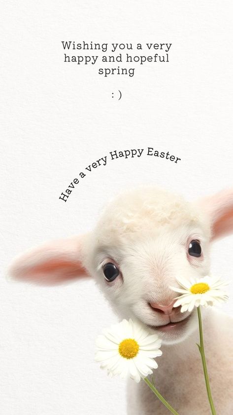 Happy Easter Facebook story template | premium image by rawpixel.com / Boom Easter Wish, Happy Easter Wallpaper, Plant Person, Facebook Story, Animal Body Parts, Front Page Design, Happy Easter Wishes, Bible Quotes Images, Easter Wallpaper