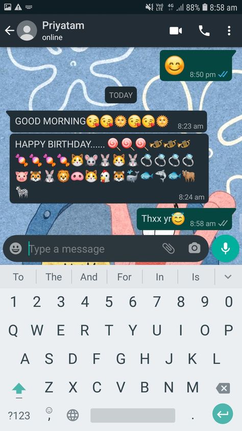 Happy Birthday Whatsapp Chat, Birthday Wishes Chat, Birthday Wishes Whatsapp Chat, Happy Birthday Wishes Whatsapp Chat, I Will Always Love You Quotes, Birthday Snap, Happy Birthday Text Message, Ex Texts, Anniversary Wishes For Sister