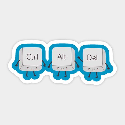 Corporate Stickers Design, Empowerment Technology Design, Stickers For Computer Science, Engineering Stickers Printable, Information Technology Stickers, Tech Stickers Design, Computer Engineering Stickers, Computer Stickers Printable, Programming Stickers Laptop