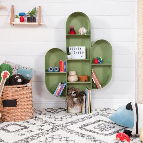 Amazing Kids Bookcases You Can Buy Tree Bookcase, Room Girl, Glider And Ottoman, Kids Bookcase, Cactus Decor, Cactus Design, Kids Nursery, Ideas Aesthetic, Decor Display