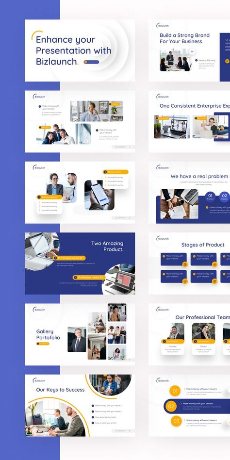 Modern Business PowerPoint Template Presentation Template Design, Mẫu Power Point, Pitch Presentation, Ppt Template Design, Ppt Slide Design, Templates For Business, Creative Powerpoint Presentations, Presentation Slides Design, Company Profile Design