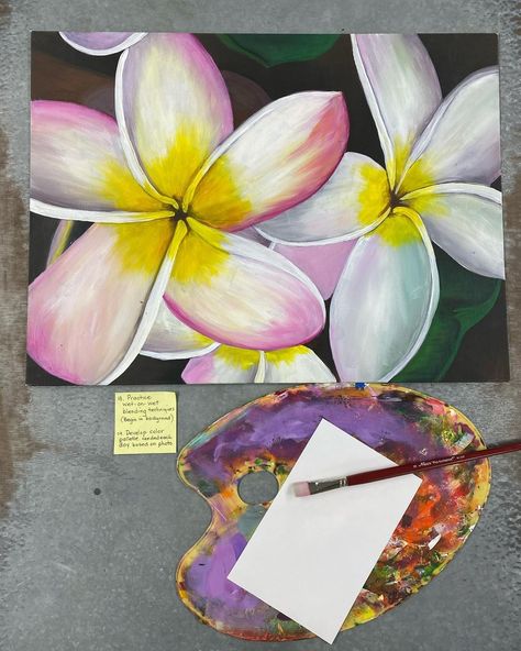 SMMS Studio Art | 8th grade Advanced Artists have begun their acrylic paintings inspired by Georgia O’Keeffe. This year we are painting cropped and framed... | Instagram