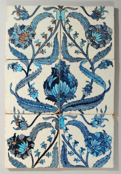 William De Morgan tiles in the Persian style | Flickr - Photo Sharing! Art Deco Tiles, Ceramic Framed, Art Nouveau Tiles, Persian Motifs, Antique Tiles, Persian Design, Persian Style, Tile Murals, China Painting