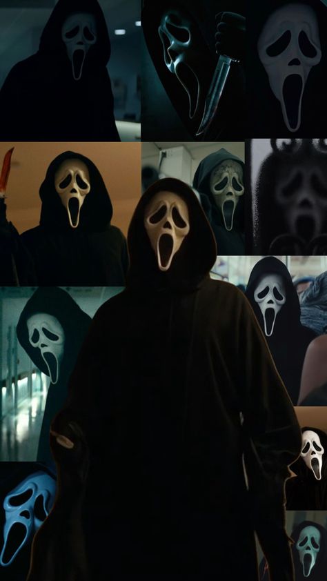 #ghostfacekiller #ghostfacewallpaper #ghostfacekiller #scream #wescraven #art #wallpaper #movies #slasher #slasherfilms #horror #horrormovies #horrorcharacters #icons #horroricons #jillroberts #halloween Wallpaper Movies, Jill Roberts, Helloween Wallpaper, Horror Movie Night, Horror Cartoon, Ghostface Scream, Wes Craven, Scream 6, Horror Villains