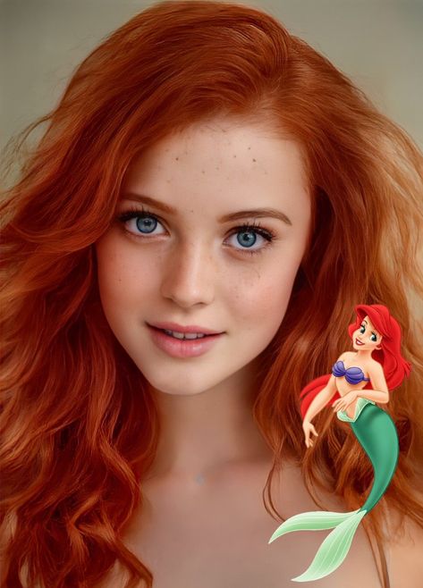 AI 'Photos' of What Cartoon Characters Would Look Like in Real Life | PetaPixel Aladdin Et Jasmine, Carl Fredricksen, Ned Flanders, Photo Software, Popular Cartoons, Prince Eric, Mermaid Aesthetic, Famous Cartoons, Female Face