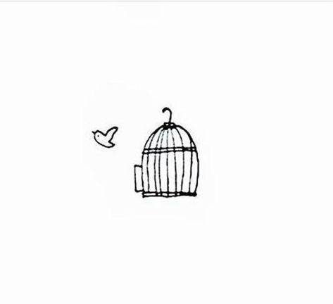 Bird Doodle, 심플한 그림, Arte Doodle, Bird Quotes, 그림 낙서, Marjolein Bastin, Art Doodle, Small Drawings, Little Doodles