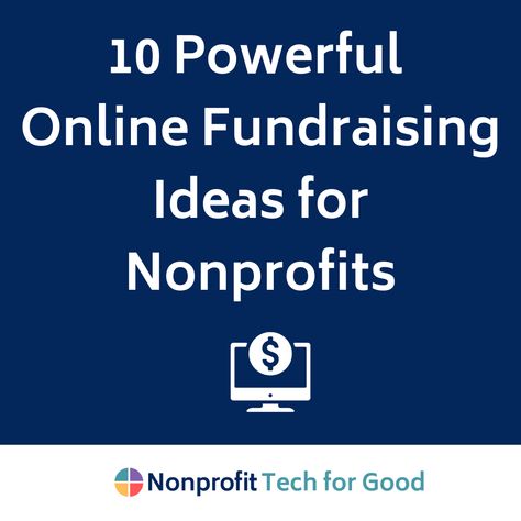 Nonprofit Fundraising Ideas Non Profit, Nonprofit Fundraising Ideas, Non Profit Fundraising Ideas, Online Fundraising Ideas, Fundraising Ideas Non Profit, Nonprofit Ideas, Nonprofit Fundraising Events, Nonprofit Startup, Nonprofit Website