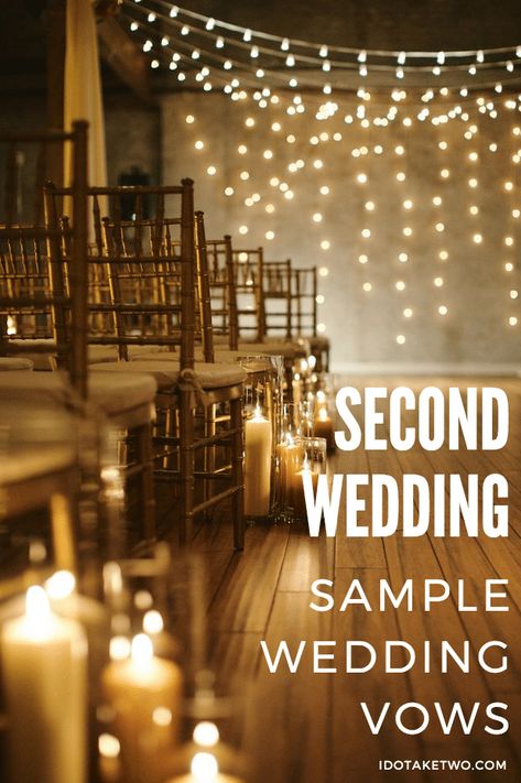 Swoon-worthy wedding dress inspiration. Trends, styles, celebrity dresses and gowns you get can for less. And of course, beautiful real weddings to drool over. Wedding Ideas For Second Marriage, Sample Wedding Vows, Unity Candle Ceremony, Wedding Ides, Wedding Ceremony Script, Second Marriage, Wedding Script, Second Wedding Dresses, Wedding Readings