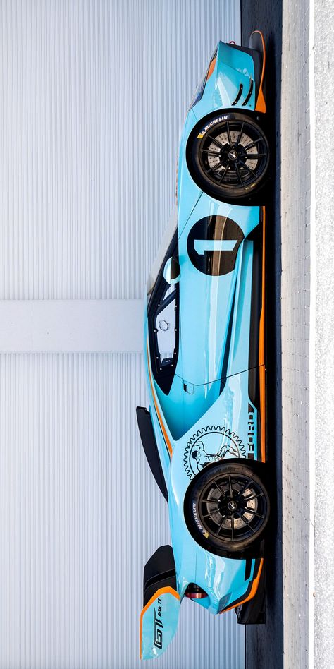 🤨°○ 2020 Ford/Multimatic Motorsports GT Mk2 in Gulf/ Heritage Livery Cars, Anime, Gulf Livery, Rat Rod, Sports Cars, Motorsport, Anime Manga, Ford