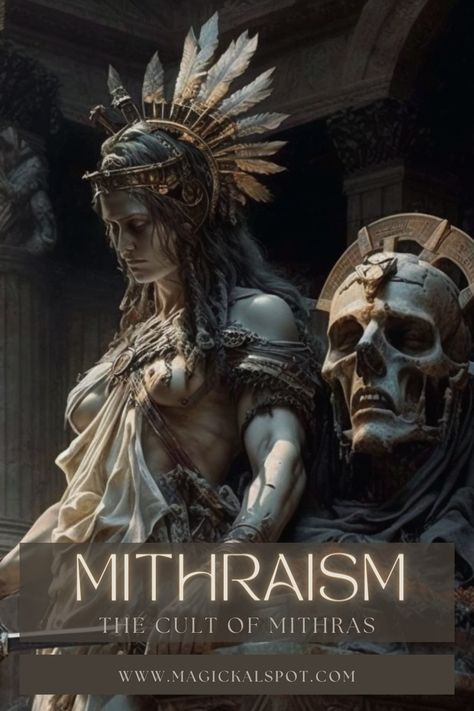 Step into the ancient world of Mithraism and explore the enigmatic cult of Mithras with our comprehensive guide. Discover the history and mythology behind this secretive religion, from its origins in Persia to its spread throughout the Roman Empire. Learn about its rituals, beliefs, and iconography, and uncover the mysteries that have fascinated scholars and seekers for centuries. Ancient Civilizations Art, Anunnaki Aliens, Ancient Rituals, Full Moon Spells, Sol Invictus, Wiccan Rituals, Artifact Art, Beautiful Iran, Ancient Gods