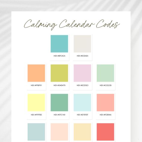 I’m nerding out and sharing exactly how I organize my Google calendar to plan my weeks, stay organized, and stress less. You can also download my customized calendar colors, because let’s be real… the default calendar colors are loud. From color-coding to task-batching, this is the system that has worked best for me. Task-batching has been the most impactful shift I made in my business two years ago, so I’m excited to share more about that. #taskbatching #googlecalendar #notiontour Calendar Color Scheme, Task Batching, Notion Template For Work, Google Calender, Jules Acree, Books Journal, Ipad Tips, Tracker Ideas, Hex Color Palette