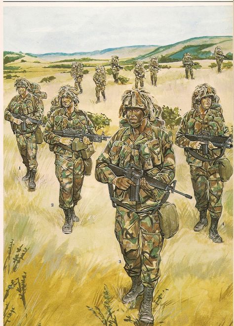 Light Infantry Fire Team , 7th Infantry División (Light ), Ft. Ord. California M81 Woodland, 7th Infantry Division, Us Army Uniforms, Drill Sergeant, Light Infantry, Physical Training, Military Gear Tactical, Military Drawings, Military Artwork