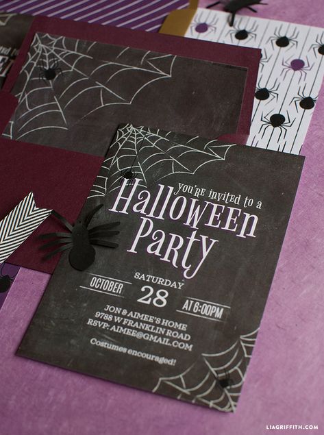 Spooky Halloween Invitations, Halloween Invations Ideas, Cute Halloween Party Invitations, Halloween Invite Ideas, Halloween Party Invitations For Adults, Invitaciones Halloween, Halloween Invitation Ideas, Halloween Party Inspo, Halloween Party Invites