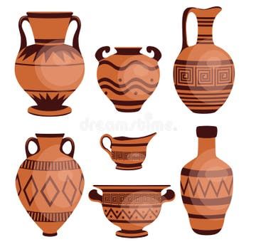 Ancient Greece Vase, Ancient Greece Display, Greece Pottery, Greek Decor, Ancient Greek Pottery, Ancient Greek Art, Traditional Pottery, Grece Antique, Greek Vases