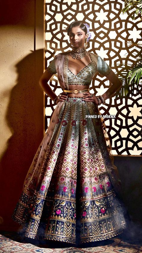 JJ Valaya- India 🇮🇳 Jj Valaya Lehenga, Beautiful Gown Designs, Fabric Illustration, Jj Valaya, Royals Series, Gown Designs, Dresses Indian, Party Wear Indian Dresses, Pantry Storage