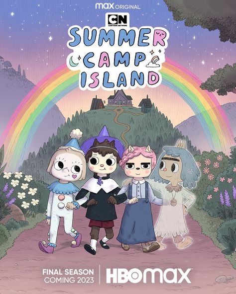 Cartoon Crave on Twitter: "'SUMMER CAMP ISLAND' season 6 has been delayed to 2023. The final season was originally set to premiere this Thursday on HBO Max.… https://t.co/OU7vWjjdqv" Summer Camp Island, Cn Cartoon Network, Cartoon Network Shows, Rune Factory, Cartoon Books, Gene Kelly, Hbo Max, We Are Young, Adult Swim