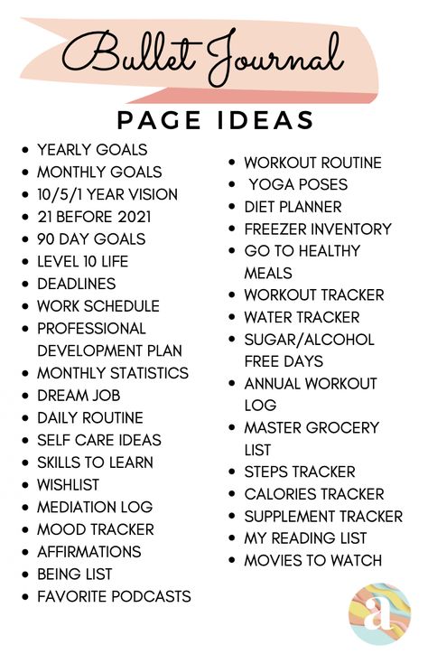 Bullet Journal Page Ideas to keep you inspired | bujo page ideas for complete beginners | how to get started with a bullet journal #pageideas #howtobulletjournal #bujoideas #bujoinspo Notebook Ideas What To Do With A, Bujo Pages Ideas List, What To Put In A Bullet Journal, Index Bullet Journal Ideas, Bullet Journal Ideas How To Start A, Bujo Reflection Page, Bullet Journal Index Page Ideas, Bullet Journal Ideas Pages Daily Planner, Journal Ideas Beginner