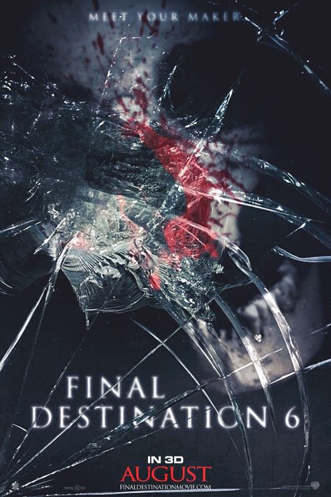 Final Destination Poster, Final Destination Movies, Jason Statham Movies, Watchers On The Wall, Red Poster, Movie Reels, The Final Destination, Best Movie Posters, Final Destination