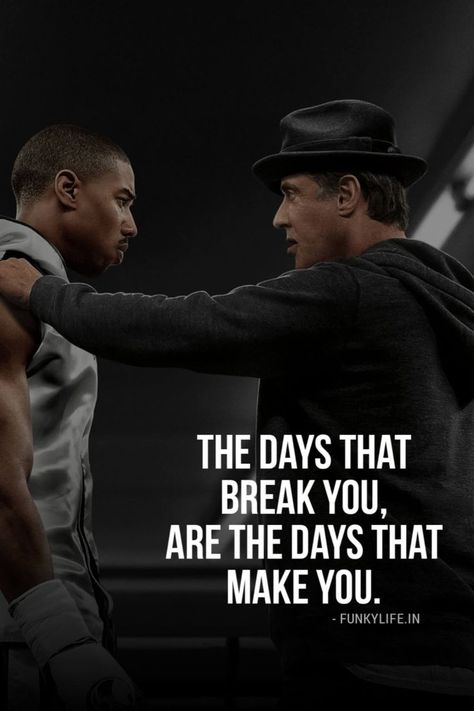 SUCCESS QUOTES Thots Quotes In English, Boxing Quotes Motivational, Boxer Quotes, Rocky Quotes, Creed Quotes, Rocky Balboa Quotes, Boxer Aesthetic, Logic Quotes, Tupac Quotes