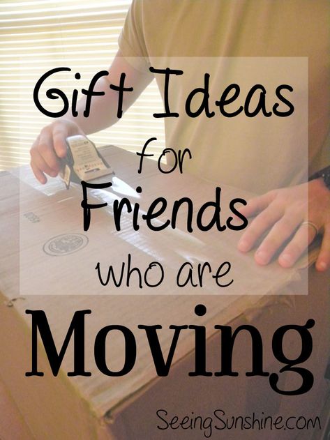 Have friends who are moving soon? Here are some great gift ideas for those who are packing and preparing to move. Add some cheer to their stressful time and show them you care. Farwell Gifts, Gifts For Friends Moving Away, Moving Away Parties, Friends Moving Away, Farewell Gifts For Friends, Friend Moving Away Gifts, Homemade Gifts For Friends, Going Away Presents, Friend Moving Away