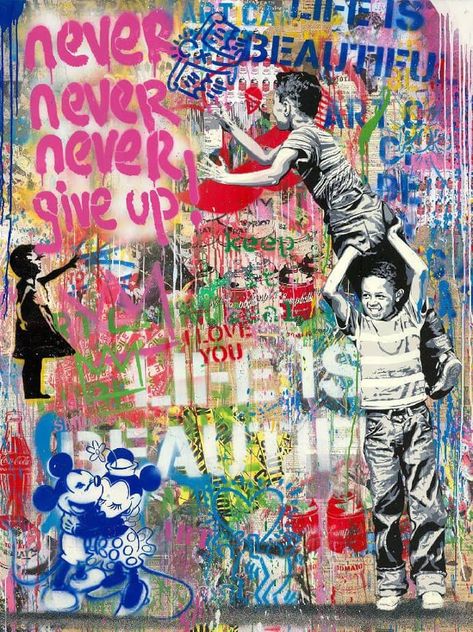 Graffiti Posters, Mr Brainwash Art, Hype Beast Bedroom, Images Pop Art, Urbane Kunst, Hype Beast, Mr Brainwash, Art Du Collage, Street Art Banksy