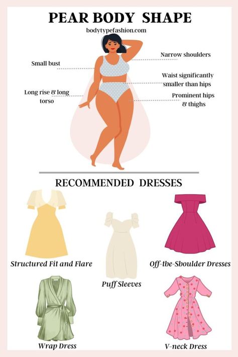 Dresses For Pear Body Shape, Pear Body Shape Fashion, Pear Fashion, Pear Body Shape Outfits, Pear Shape Fashion, Pear Shaped Outfits, Pear Shaped Dresses, Pear Shaped Body, Dress For Body Shape