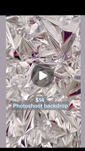 Alex on Instagram: "Budget friendly Dollar Tree photoshoot backdrop. 
.
.
#dollartree #dollartreediy 
#photoshootbackdrop 
#photoshootbackground 
 #diybackdrop  #diyproject #diyprojectideas #diydecoration #backdropdiy 
#backdropengagement #backdropwedding #backdropdecoration
#backdropdesign #eventplanners" Diamond Backdrop Ideas, Diy Party Background Ideas, Unique Birthday Backdrop Ideas, Make Your Own Photo Backdrop, Foil Photo Backdrop, Metallic Photo Backdrop, Diy Backdrop Dollar Tree, Foil Paper Background Photoshoot, Birthday Party Picture Backdrop