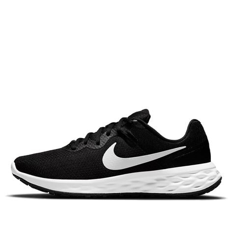 Nike Revolution 6 NN Black Marathon Running Shoes/Sneakers Nike Sneakers Black And White, Black Tennis Shoes Nike, Womens Black Nike Shoes, Handball, Nike Women Shoes Running, Nike Shoes Running Women's, Black Nikes Women, Nike Shoes For Running, Black Nike Tennis Shoes