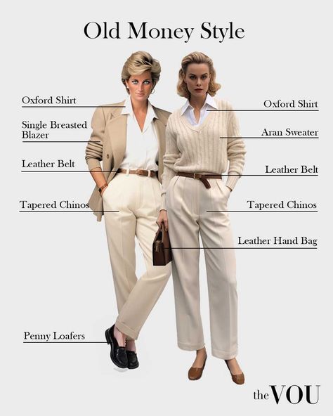 How to Dress Old Money: 17 Must-Have Fashion Essentials Dress Old Money, How To Have Style, Chique Outfit, Elegante Y Chic, Chique Outfits, Classic Style Outfits, Estilo Preppy, Elegante Casual, Old Money Style