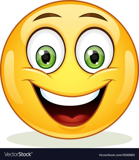 Smile Vector, Toothy Smile, Images Emoji, Emoticon Faces, Emoticons Emojis, Emoji Symbols, Funny Emoji Faces, Funny Emoticons, Emoji Love