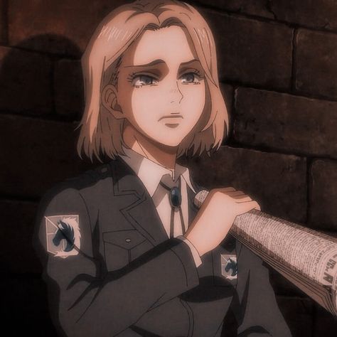 #aot #snk #hitch #hitchdreyse #aesthetic #anime #icon Anime, Hitch Dreyse
