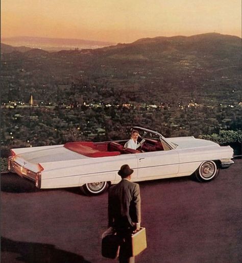 Lost In History on Instagram: “Cadillac, 1963.” Vintage Bicycles, Vintage Motorcycles, Old Vintage Cars, Old School Cars, Pretty Cars, Car Advertising, Car Ads, My Dream Car, Retro Cars