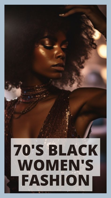 The 1970s was a decade of significant change and liberation, especially for black women in the fashion world. The era witnessed the emergence of bold and expressive styles that reflected the spirit of individuality and cultural pride. In this article, we'll explore the various elements of 70s black women's fashion, from iconic hairstyles to the impact of the Hippie movement, and how these styles continue to influence modern trends. #fashion Diana Ross Style 70s, African American 70s Fashion, 70s Black Women Fashion Style, 60s Black Women Fashion Vintage, Black Dress 70s Style, 70s Style Outfits Black Women, Vintage Clothing Black Women, Black Women In The 40s, Classic 70s Fashion