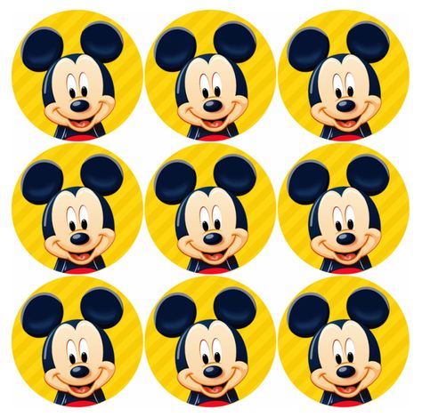 Mickey Mouse Stickers Birthday, Mickey Mouse Stickers Printable, Imprimibles Mickey Mouse, Γενέθλια Mickey Mouse, Mickey Mouse Printables, Mickey Mouse Stickers, Mickey Mouse Birthday Cake, Mickey Mouse Bday, Mickey Mouse Themed Birthday Party