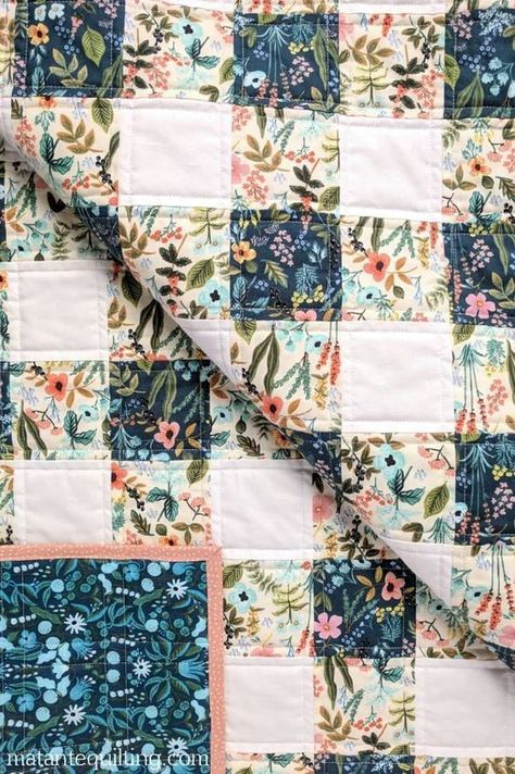 Patchwork, Check Quilt, Buffalo Check Quilt, Handmade Baby Quilts, Quilt Care, Cute Quilts, Quilt Baby, Patchwork Quilting, Quilting For Beginners