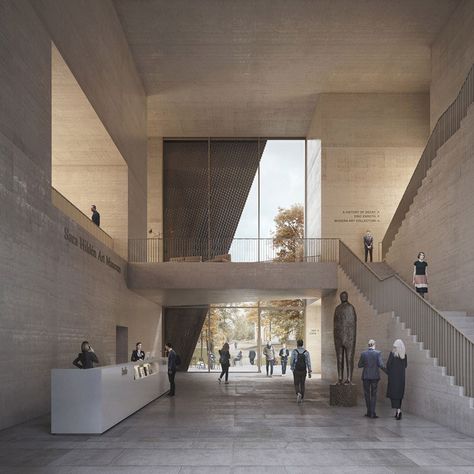 luca poian's sara hildén art museum is cloaked in an urban-scale curtain Museum Architecture, Museum Rendering, Art Museum Architecture, Art Galleries Architecture, Contemporary Museum, Architectural Design Studio, Museum Interior, Architecture Design Sketch, Brick Architecture