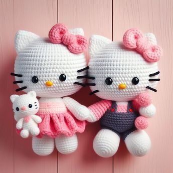 Amigurumi Patterns, Crochet Hello Kitty Free Pattern, Hello Kitty Crochet Pattern Free, Hello Kitty Amigurumi, Crochet Hello Kitty, Hello Kitty Pillow, Kitty Amigurumi, Amigurumi Pattern Free, Pattern For Crochet