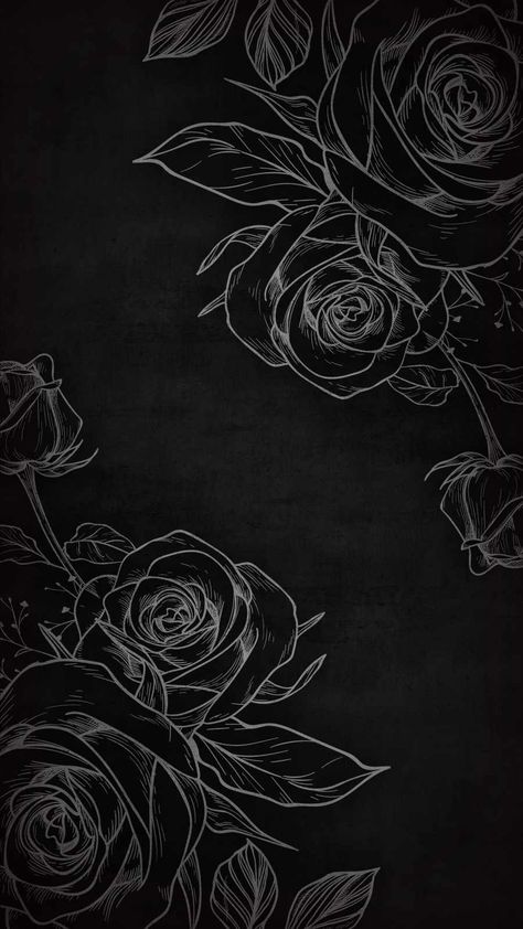 Black Rose Art IPhone Wallpaper - IPhone Wallpapers : iPhone Wallpapers Pretty Dark Wallpapers For Iphone, Asthmatic Wallpaper For Iphone, Black Aesthetic Wallpaper For Ipad, Rose Art Wallpaper, Witch Aesthetic Background, Black Rose Art, White Wallpaper Iphone, Art Iphone Wallpaper, Vintage Wallpaper Iphone