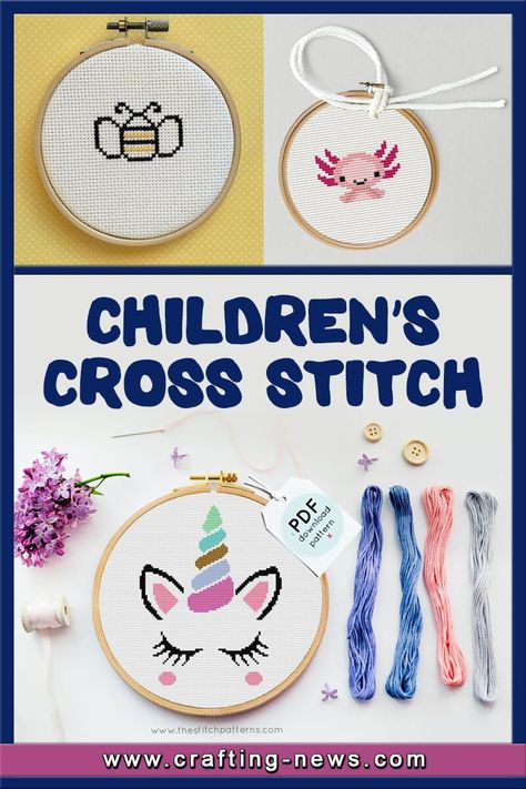 Free Easy Cross Stitch Patterns For Beginners, Learn To Cross Stitch, Simple Cross Stitch Patterns For Kids, Easy Cross Stitch Patterns For Beginners Free, Cross Stitch Patterns Easy Simple, Cute Simple Cross Stitch, Free Beginner Cross Stitch Patterns, Cross Stitch Beginner Pattern, Easy Cross Stitch Patterns Free Simple
