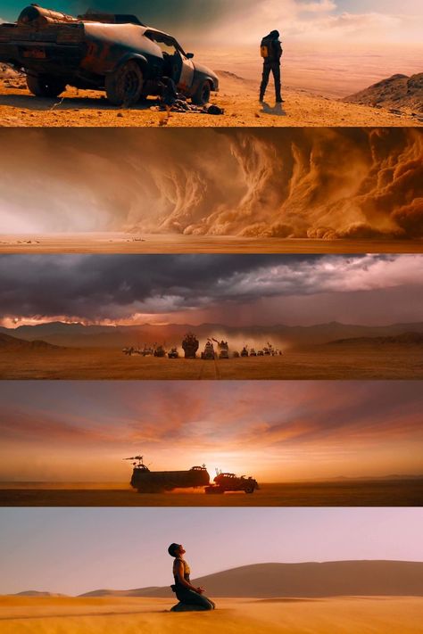 Mad Max Fury Road Cinematography, Mad Max Cinematography, Madmax Fury Road, Mad Max Film, Film Composition, Mad Max Movie, Cinematography Composition, Color In Film, Movie Color Palette