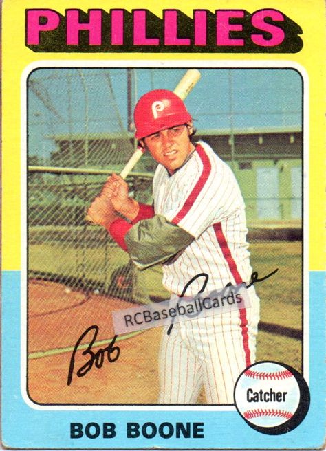 1975-1977 Philadelphia Phillies Vintage Baseball Trading Cards - Baseball Cards by RCBaseballCards National League, Tug Mcgraw, Phillies Baseball, Sports Card, Baseball Trading Cards, Player Card, American Sports, Vintage Baseball, Baseball Card