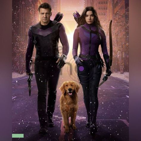 Kate Bishop Hawkeye, Marvel Hawkeye, Marvel Tv, Marvel Photo, Young Avengers, Kate Bishop, Marvel Posters, Clint Barton, Marvel Films